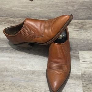Nocona  brown leather boots
